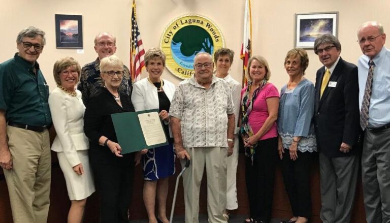 GVA 2018 BOD Award From Laguna Woods City Council